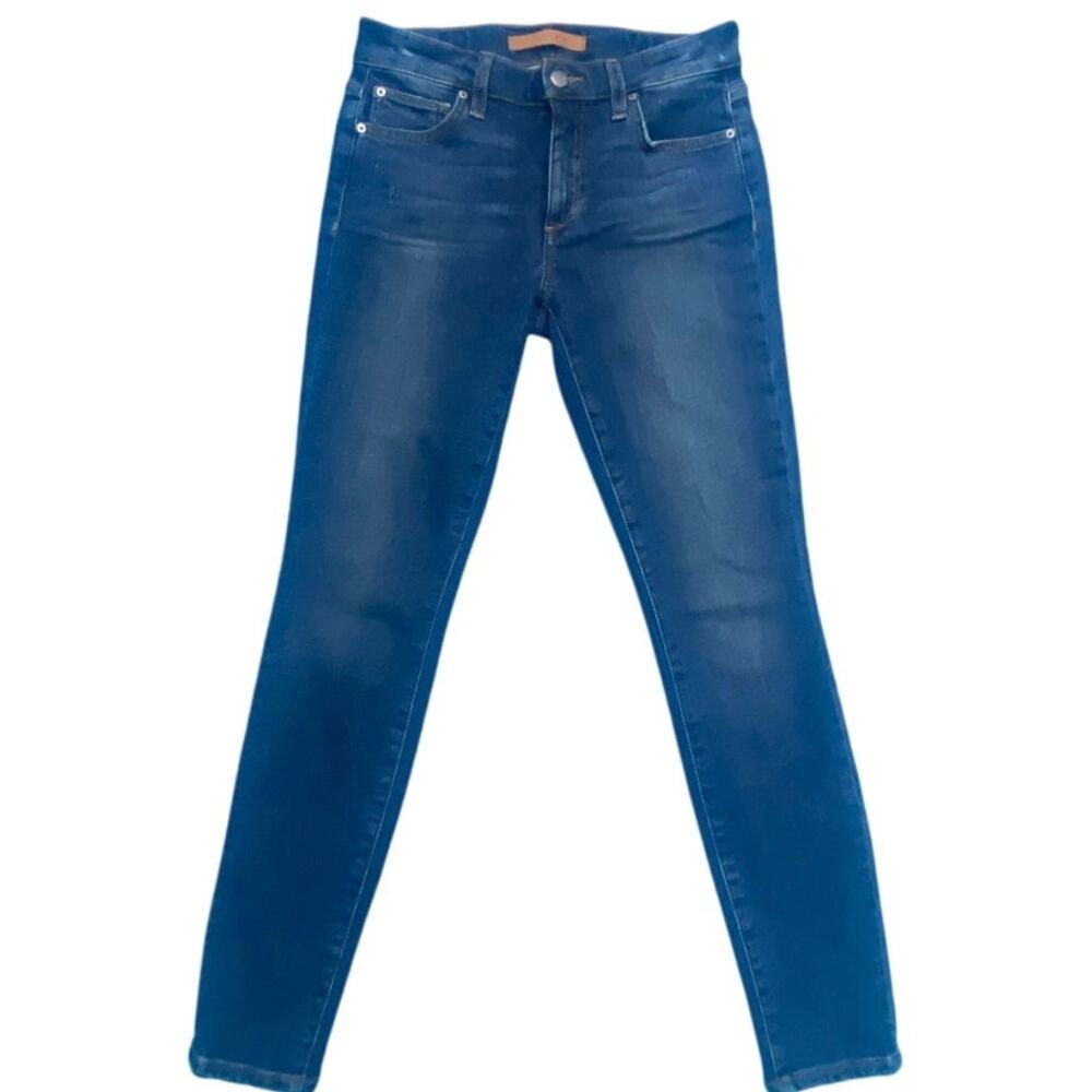Joe’s Jeans The Icon Mid Rise Skinny Jeans Women’s W26 Dark Wash Stretch Denim
